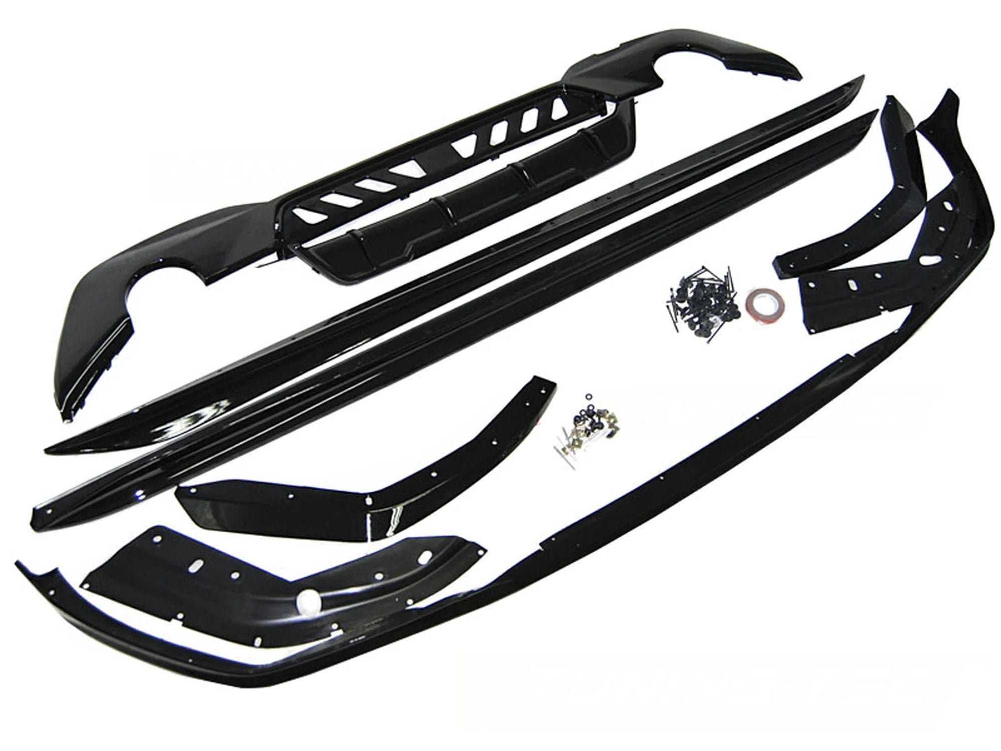 Kit carrosserie noir brillant style performance compatible BMW G20 G21 19-22