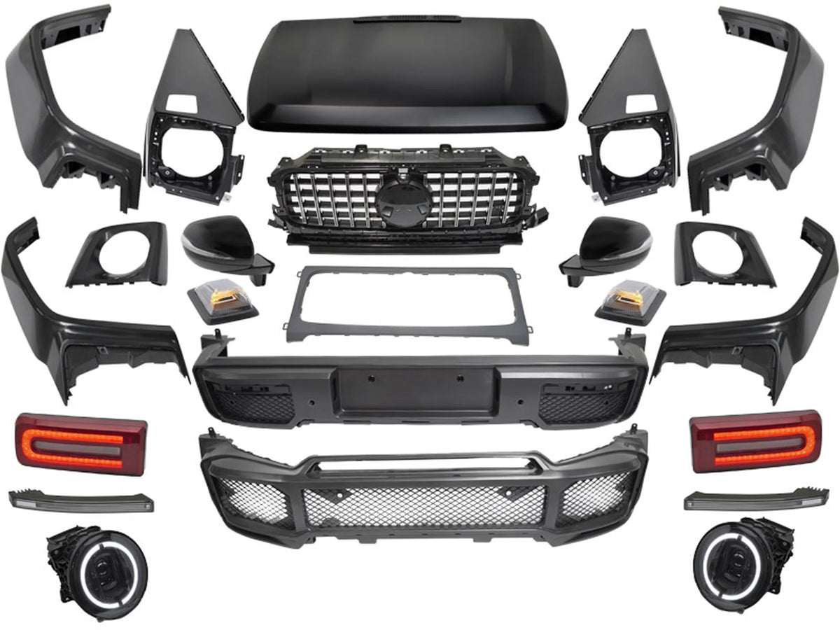 Kit carrosserie sport 464 style BRBS compatible avec Mercedes Classe G W463 (1990-2018)
