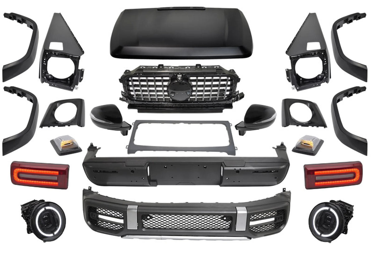 Kit carrosserie sport style 464 compatible avec Mercedes Classe G W463 (1990-2018)