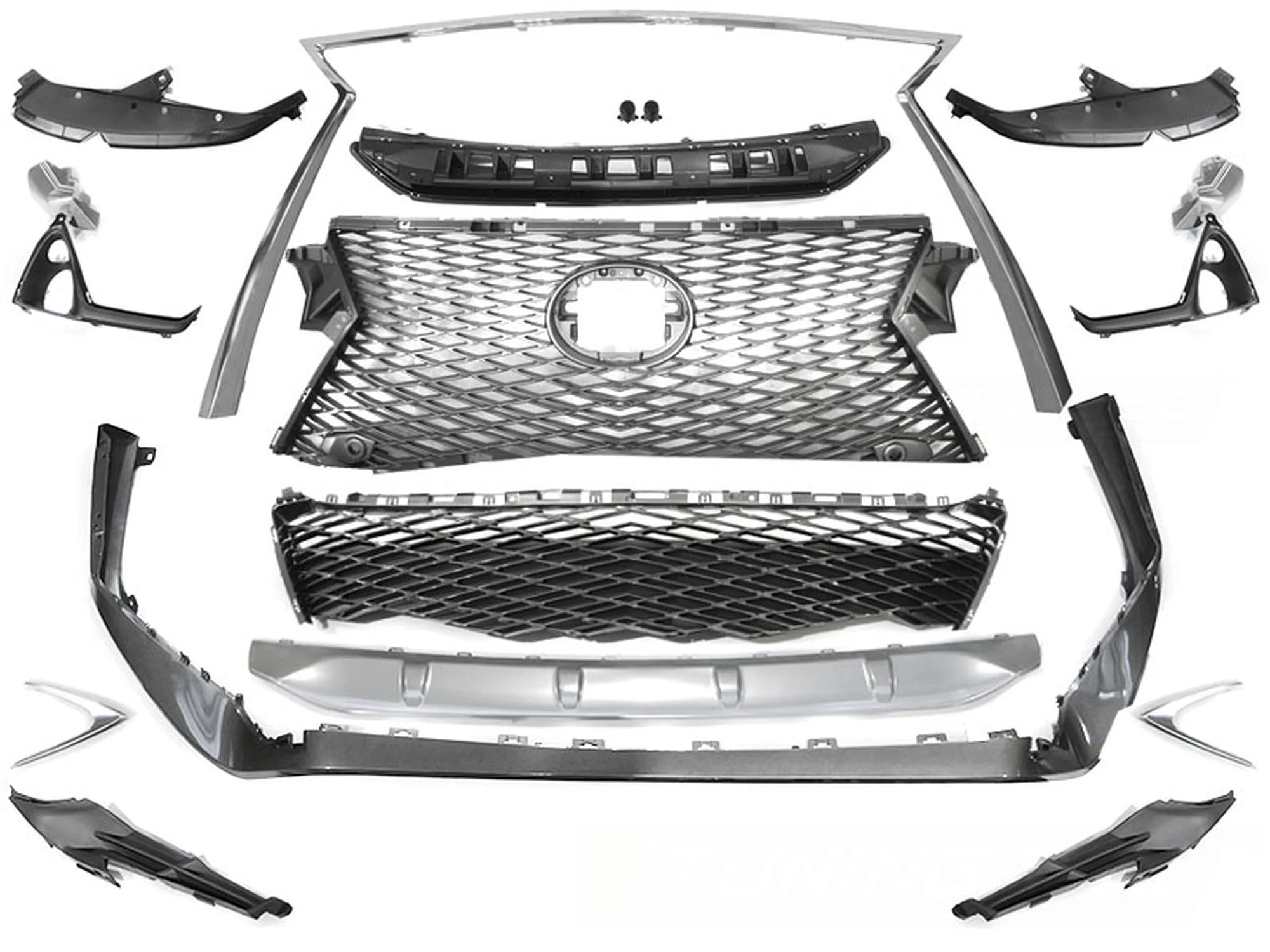 Kit carrosserie style sport compatible avec Lexus RX IV 15-19