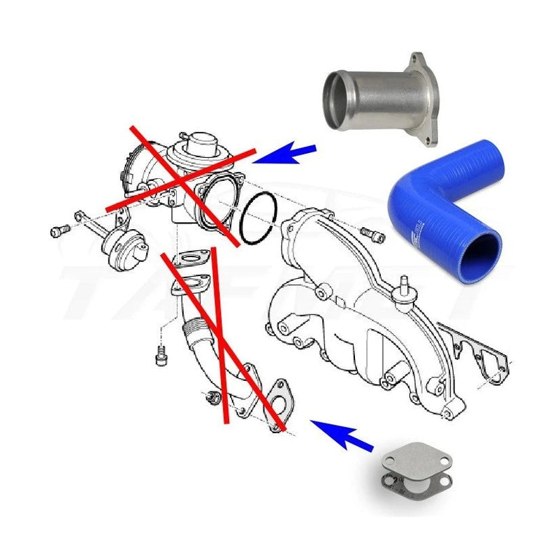  Kit de suppression vanne EGR 1.9 TDI 130 / 150 / 160 AWX, AVF, ASZ, BTB, AXC – Tafmet
