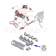 Kit de suppression vanne EGR et refroidisseur BMW 2.0 N47N N47S1 / 3.0 N57N N57Z