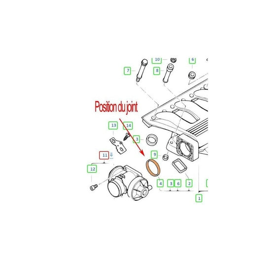 Kit de suppression vanne EGR électronique BMW 3,0D
