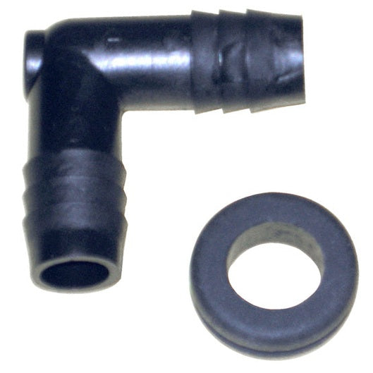  Kit de ventilation pour filtre à air K&N-; coude à 90°, 1/2