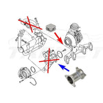 Kit suppression vanne EGR 1.4 TDI 1.9 TDI 2.0 TDI BLS BMM BMT BMP