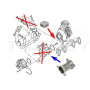 Kit suppression vanne EGR 1.4 TDI 1.9 TDI 2.0 TDI BLS BMM BMT BMP