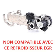 Kit suppression vanne EGR 1.6 TDI CR CAYA, CAYB, CAYC, CAYD avec simulateur