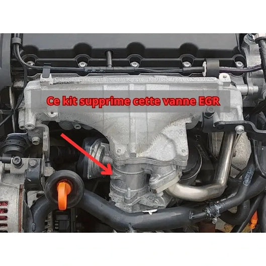 Kit suppression vanne EGR 2.0 TDI BVA BVF BVG BLB BRE