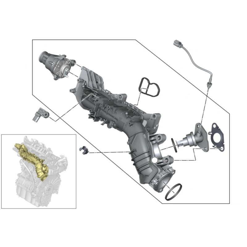 Kit de suppression clapets d'admission pour BMW Série 1 F20 F21 114D 116D B37 