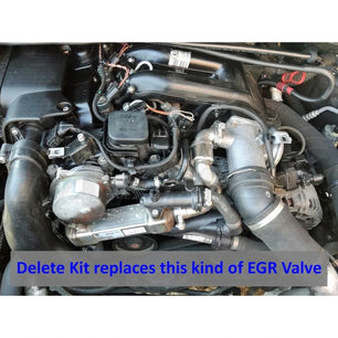 Kit suppression vanne EGR mécanique et refroidisseur BMW M47/M57 2.0, 2.5, 3.0 D