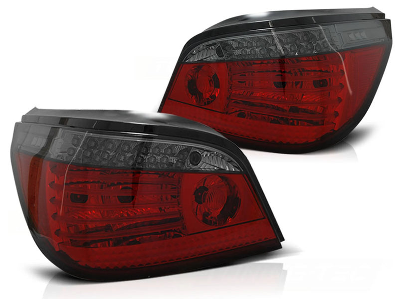Feux arrière à LED rouge fumé Dynamique compatibles BMW E60 LCI 03.07-12.09
