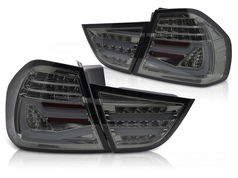 Feux arrière à LED fumés Dynamique compatibles BMW E90 09-11