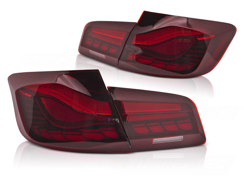Feux arrière OLED Dynamique rouges compatibles BMW F10 10-16
