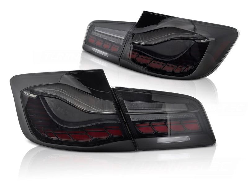 Feux arrière OLED Dynamique fumés compatibles BMW F10 10-16