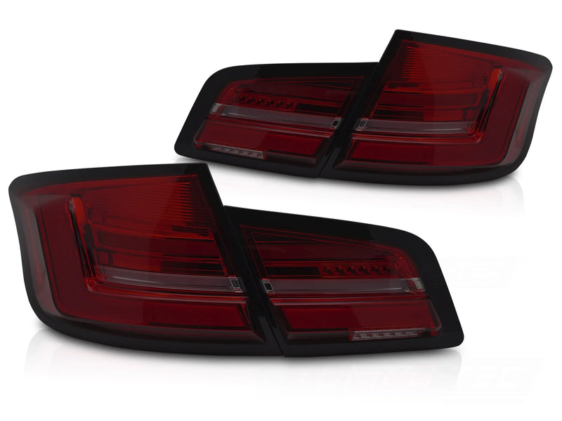 Feux arrière à LED rouges fumés Dynamique compatibles BMW F10 10-13