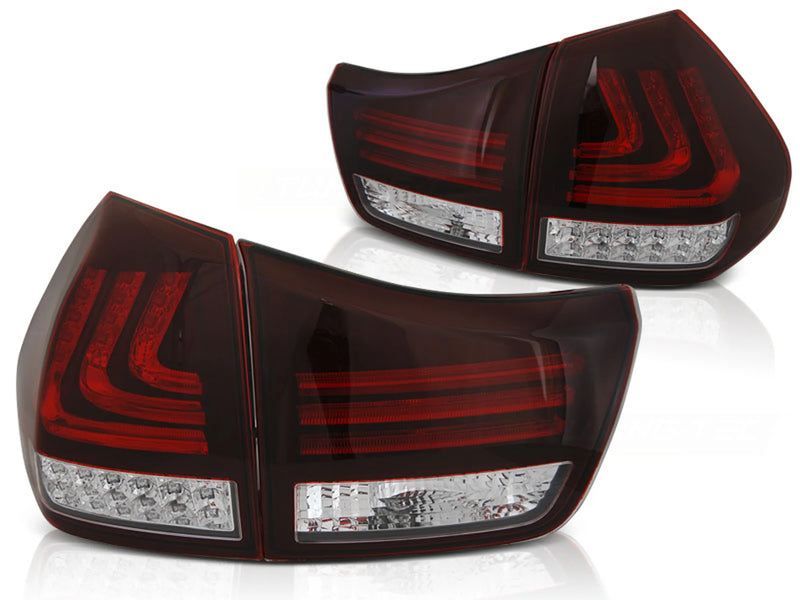 Feux LED rouge, blanche et noire pour Lexus RX 330/350 (2003-2008).