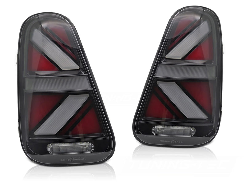 Feux arrière à LED fumés Dynamique compatibles avec MINI COOPER R50 R52 R53 01-06