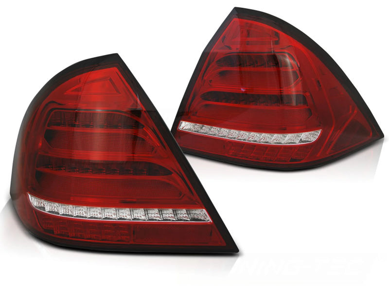 Feux LED rouge et blanche pour Mercedes W203 Berline (2004-2007)