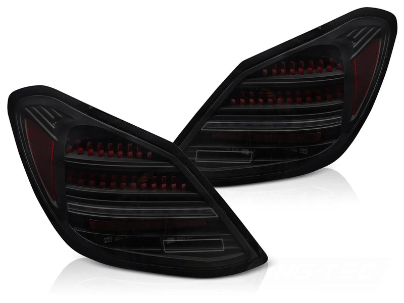 Feux arrière à LED rouge fumé Dynamique compatibles avec Mercedes Classe C W205 14-21