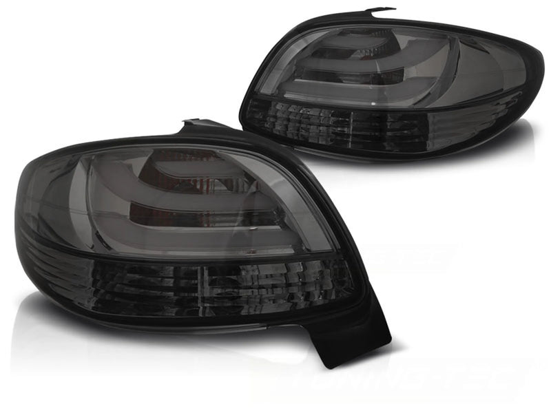Feux LED fumée pour Peugeot 206 10.98 -