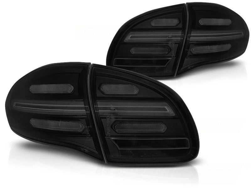 Feux arrière à LED fumés Dynamique compatibles Porsche Cayenne 10-15