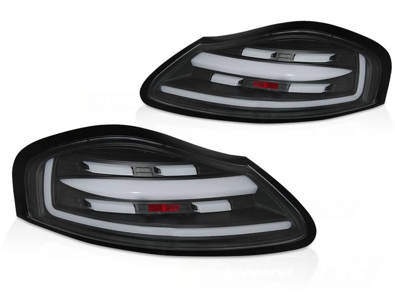 Feux arrière à LED noirs Dynamique compatibles Porsche Boxster 986 (1996-2004)