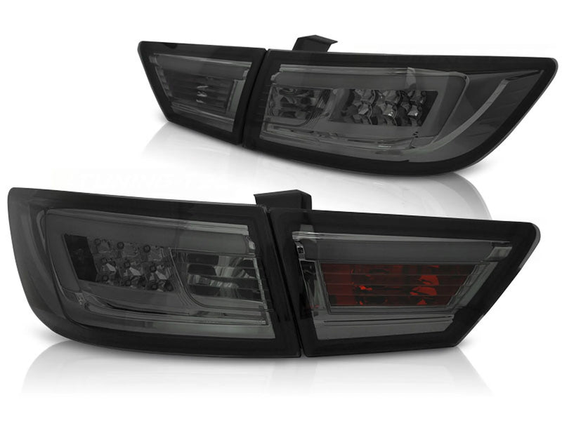 Feux LED fumée pour Renault Clio IV 13-16 (berline)
