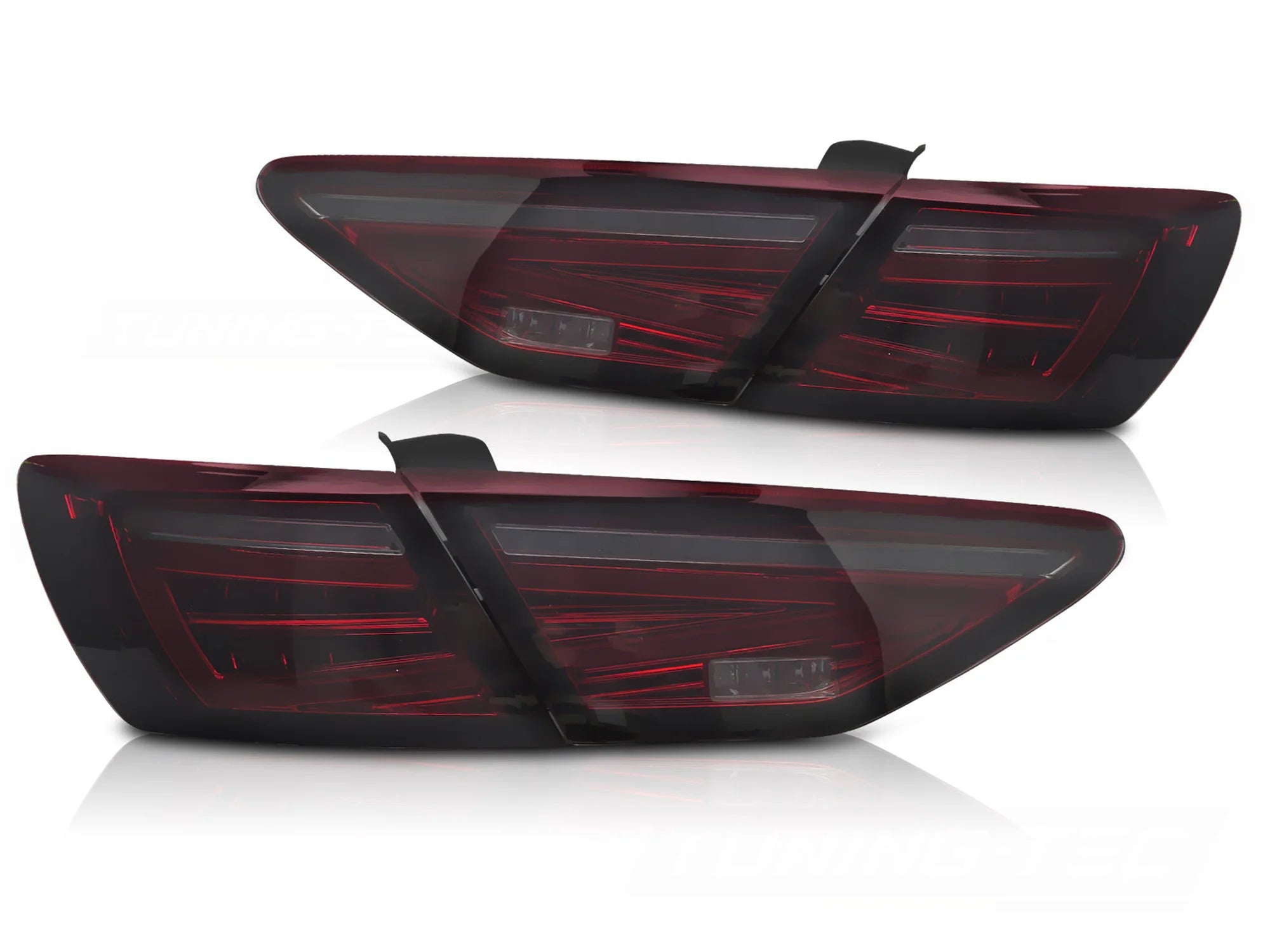 Feux arrière à LED rouge fumé compatibles avec SEAT LEON III 5F 12-20 HB OEM LED