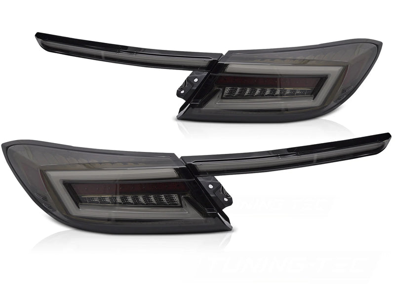Feux arrière à LED fumés dorés Dynamique compatibles avec TOYOTA GR86 21-
