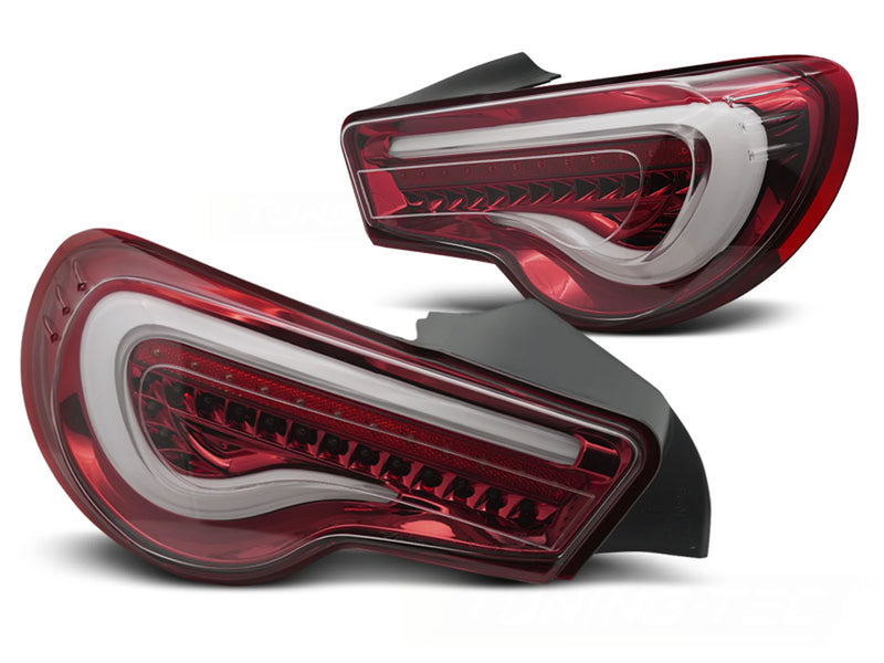 Feux LED rouge et blanche séquentielle pour Toyota GT86 12-21