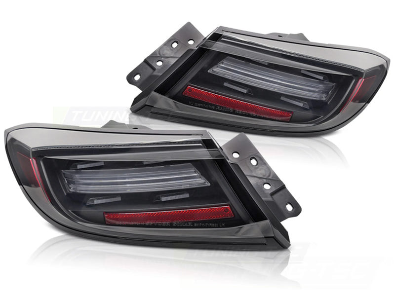 Feux arrière à LED noirs Dynamique compatibles avec TOYOTA GR86 21-