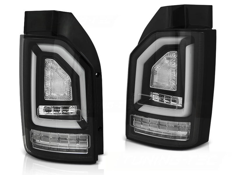 Feux arrière à LED noirs Dynamique compatibles VW T6 15-19 OEM LED