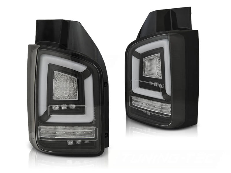 Feux arrière à LED noirs Dynamique compatibles VW T6 15-19 TR