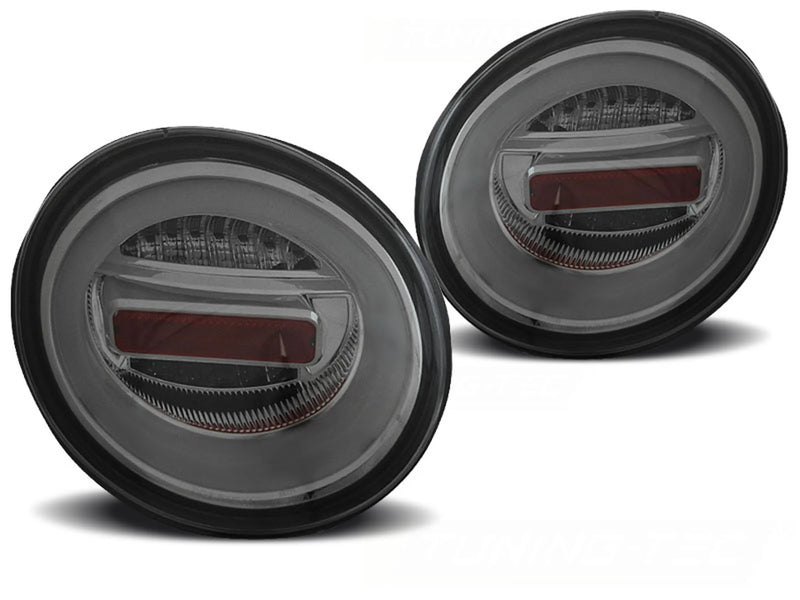 Feux arrière à LED fumés Dynamique compatibles avec VW New Beetle 10.98-05