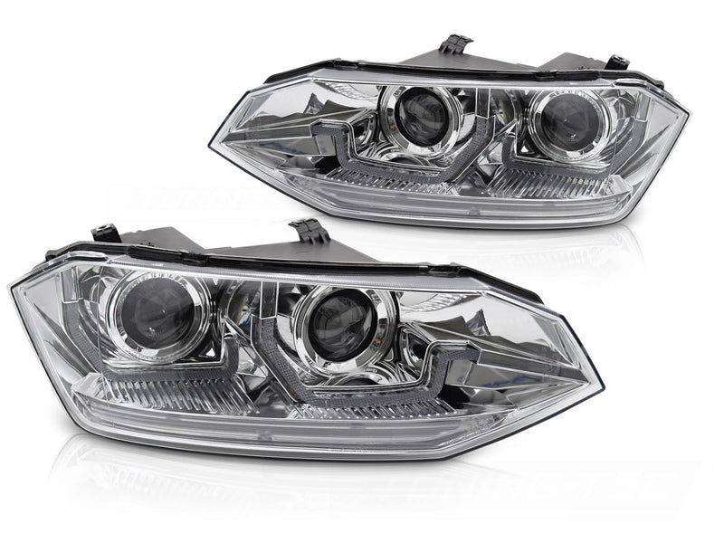 VW POLO VI 2G 17-21 Dynamique Feux de jour à LED chromés