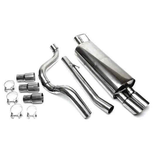 Ligne échappement inox Cat‑Back Audi A3 8L / Leon 1M / Golf IV