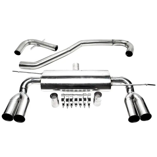  Ligne d'Échappement Inox Double Sortie TA Technix Audi A3 8P VW Golf V TSI/TFSI TDI