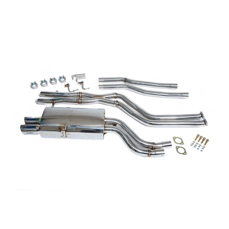  Ligne d'échappement complète inox pour BMW E46 320i 325i 330i Driftshop