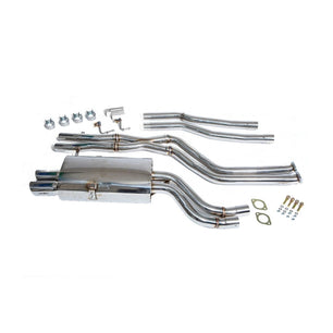  Ligne d'échappement complète inox pour BMW E46 320i 325i 330i Driftshop