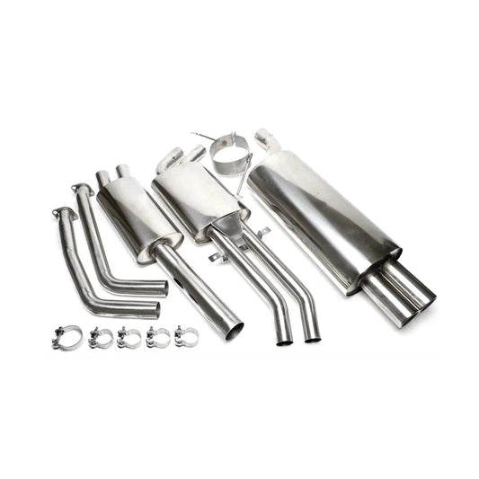  Ligne d'échappement inox BMW Série 3 E46 320i/Ci, 323i/Ci, 328i/Ci - TA Technix