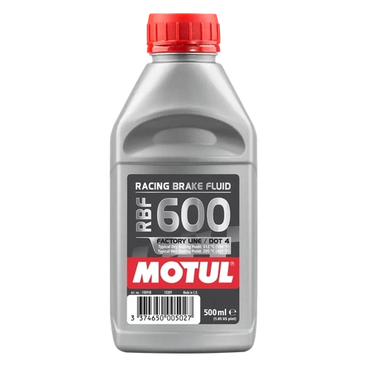 Liquide de frein Motul RBF 600 DOT 4 (500 ml)