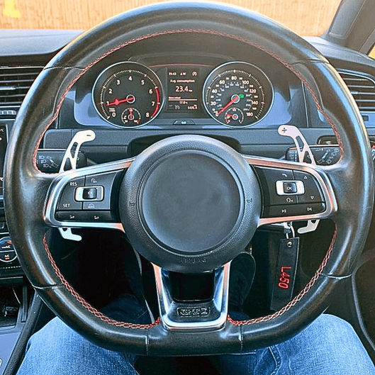 Palettes au Volant en Aluminium pour Volkswagen Golf 7 GTI / R / GTD / GTE