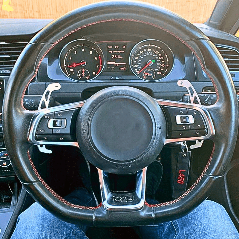  Palettes au Volant en Aluminium pour Volkswagen Golf 7 GTI / R / GTD / GTE