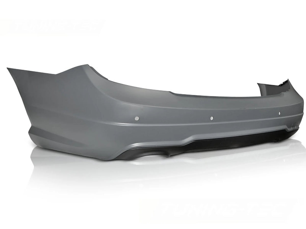 Pare-chocs arrière sport avec capteur de position PDC compatible avec Mercedes W204 Coupé/Limousine (2011-2014)