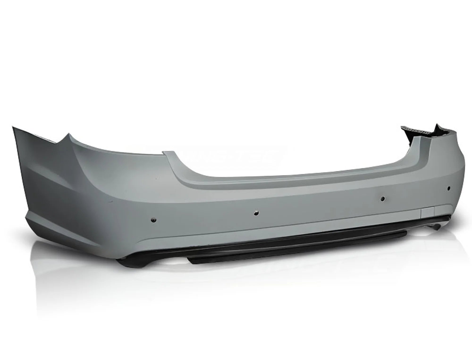 Pare-chocs arrière sport avec capteur de position PDC compatible avec Mercedes W212 berline 2 roues (2009-2013)