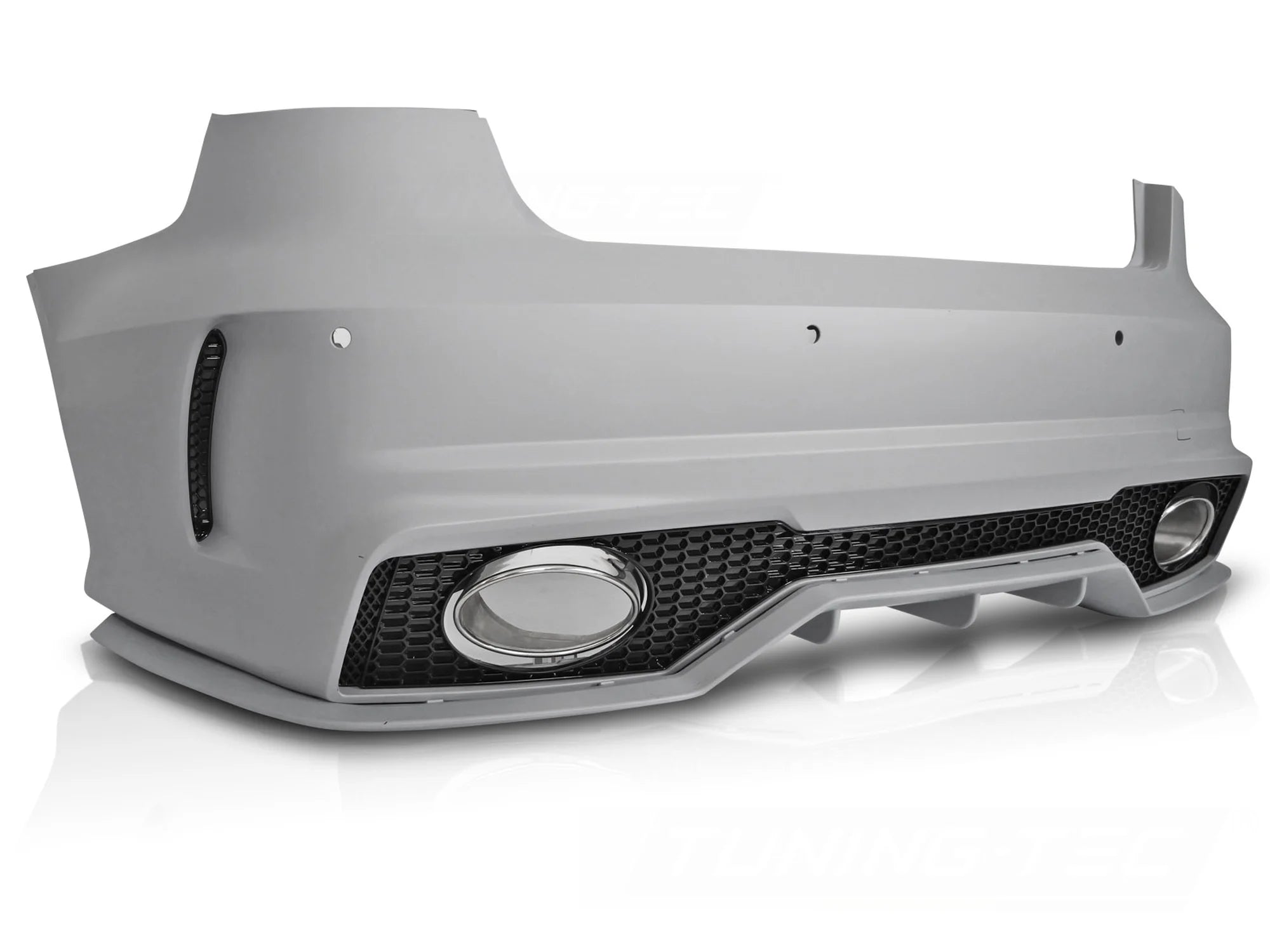 Pare-chocs arrière sport avec capteur de puissance PDC compatible avec Audi A3 8V limousine 12-16