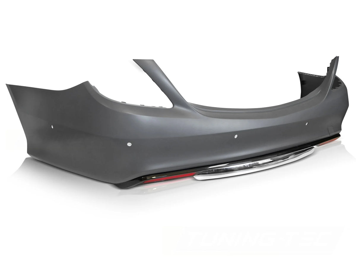 Pare-chocs arrière sport chromé PDC compatible avec Mercedes Classe S W222 13-17