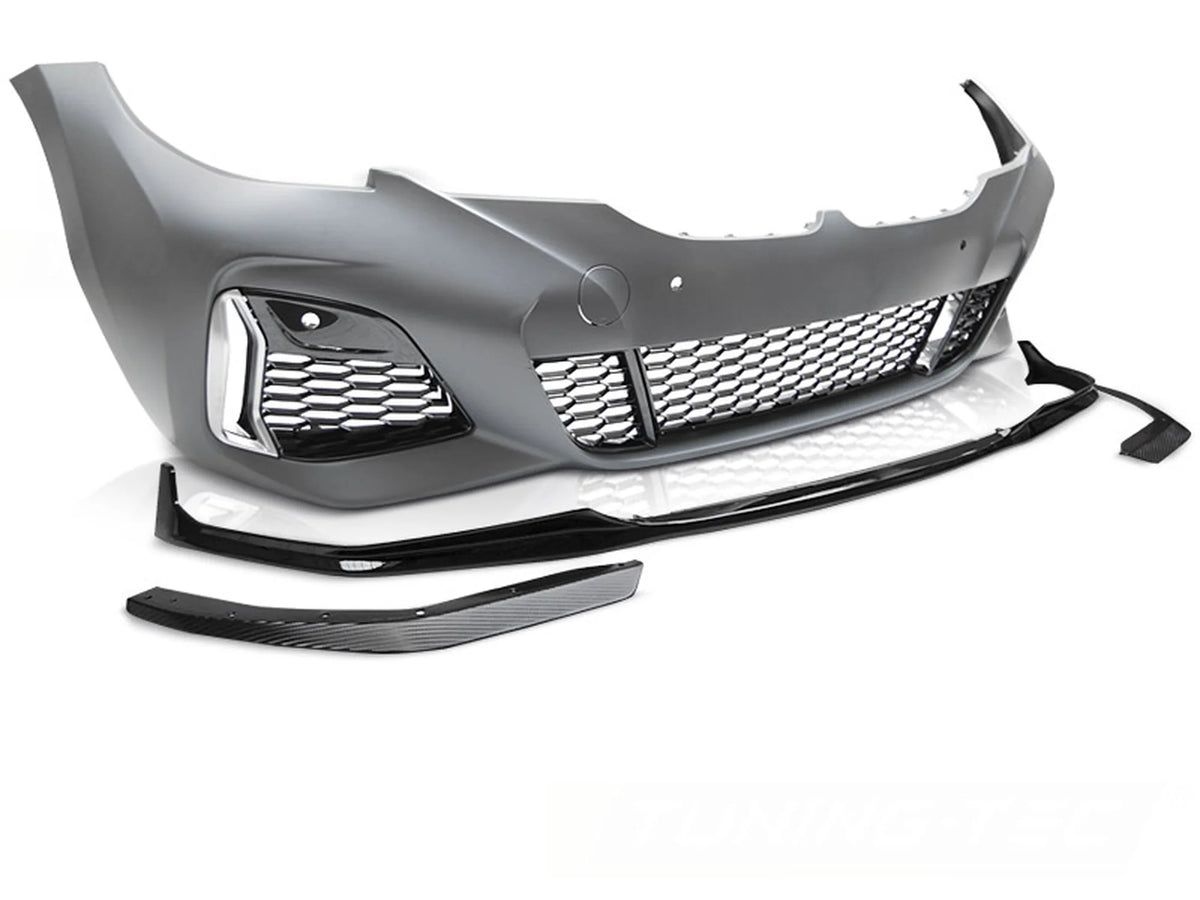 Pare-chocs avant 340 Performance PDC aspect carbone compatible BMW G20/G21 19-22
