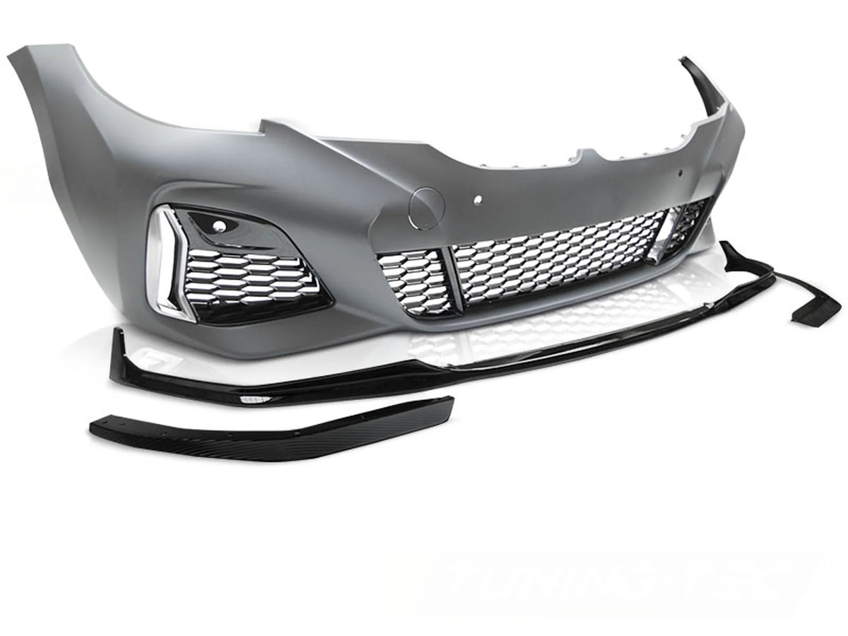 Pare-chocs avant 340 Performance Style PDC Noir brillant compatible BMW G20/G21 19-22