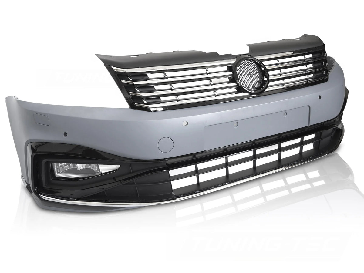 Pare-chocs avant sport avec PDC compatible VW Passat B7 10-14
